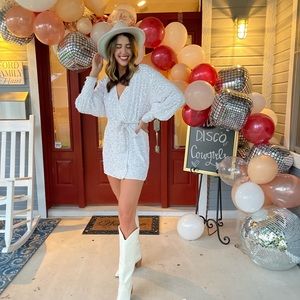 ASOS Edition sequin mini dress